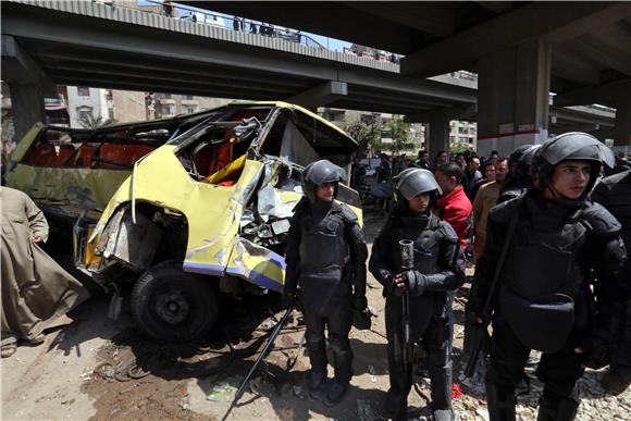 EGYPT TRANSPORT BUS ACCIDENT