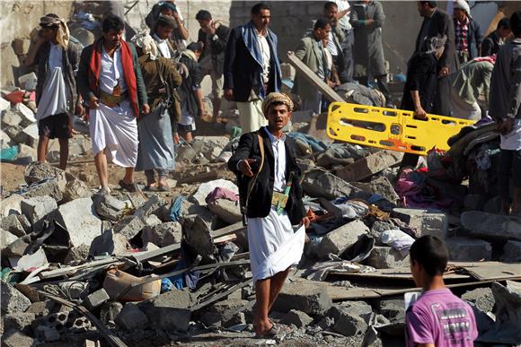 YEMEN UNREST SAUDI AIR STRIKES