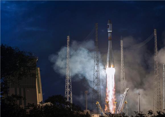 FRENCH GUIANA GALILEO DUO LAUNCH