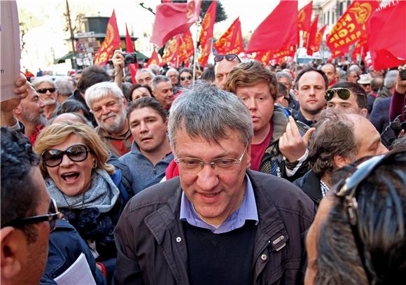 ITALY UNION PROTEST