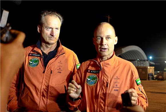 MYANMAR SWITZERLAND SOLAR IMPULSE FLIGHT