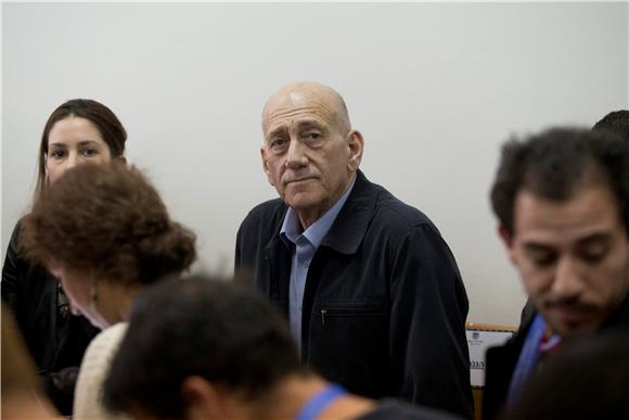 ISRAEL TRIALS EHUD OLMERT CORRUPTION HEARING