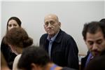 ISRAEL TRIALS EHUD OLMERT CORRUPTION HEARING