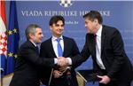 Ministri Grčić i Lalovac potpisali Ugovor s potpredsjednikom Europske investicijske banke