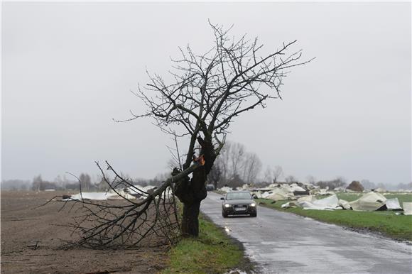 POLAND WEATHER STORM DAMAGES