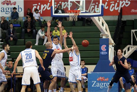 Utakmica 1. kola A1 muške košarkaške Lige za prvaka: Cibona-Zagreb