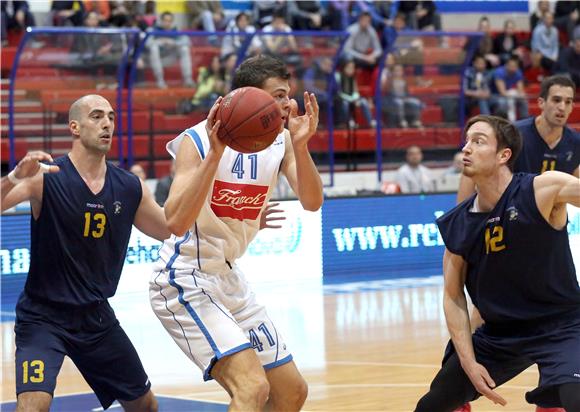 Utakmica 1. kola A1 muške košarkaške Lige za prvaka: Cibona-Zagreb