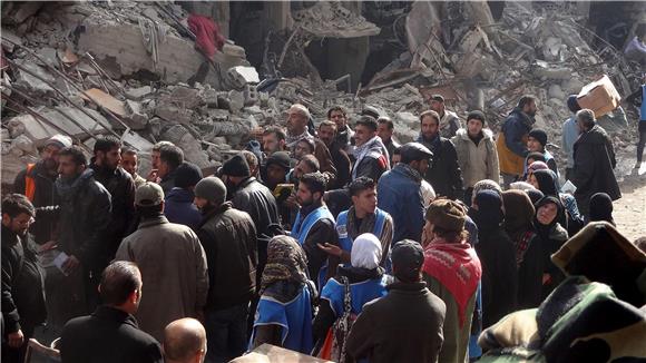 FILE SYRIA IS YARMOUK REFUGEE CAMP