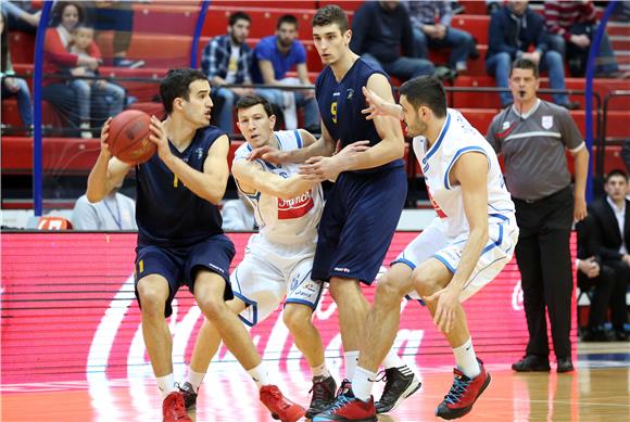 Utakmica 1. kola A1 muške košarkaške Lige za prvaka: Cibona-Zagreb