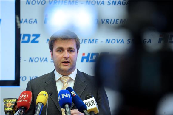 Konferencija za medije HDZ-a, ''Što veća nezaposlenost - to više uhljebljivanja!''