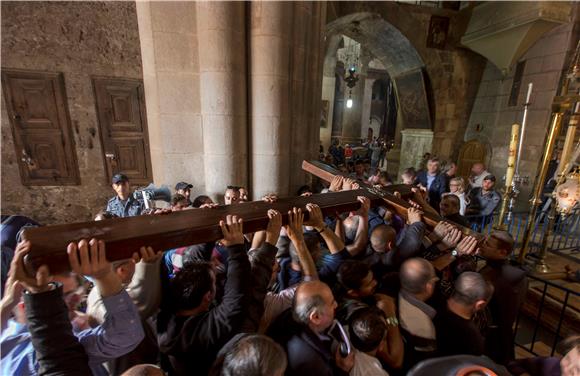 MIDEAST JERUSALEM HOLY WEEK