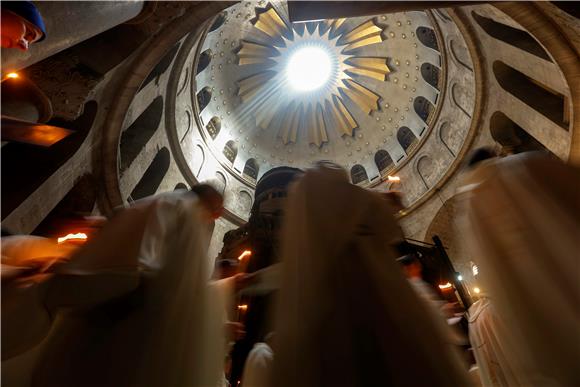 MIDEAST JERUSALEM HOLY WEEK