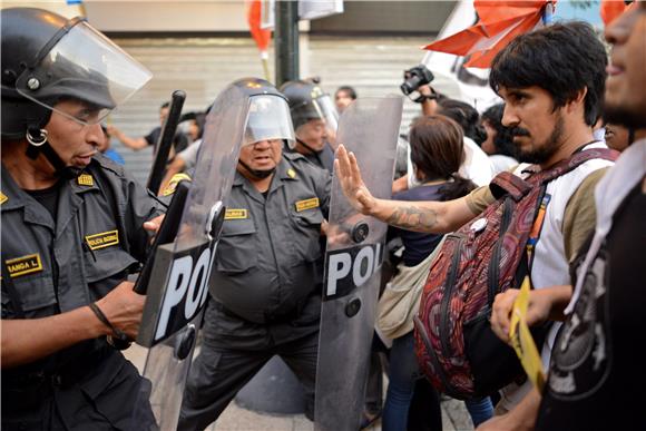 PERU PROTEST