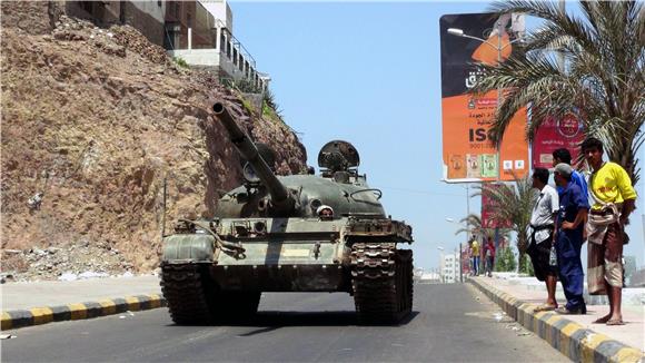 YEMEN ADEN HOUTHIS CLASHES