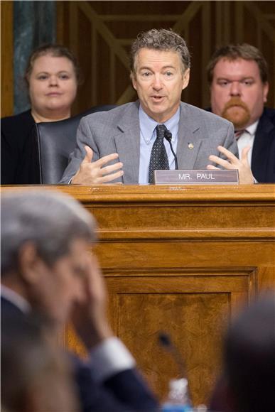 FILE USA RAND PAUL TO RUN FOR PRESIDENCY