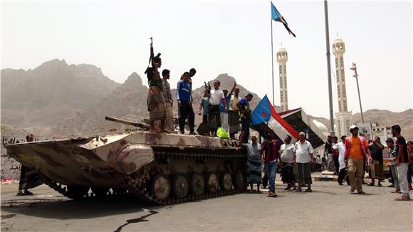 YEMEN ADEN HOUTHIS CLASHES