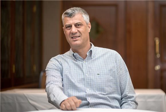 Hashim Thaci, intervju za HINA-u