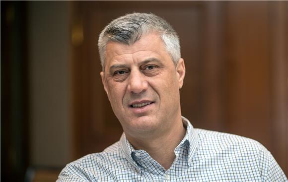 Hashim Thaci, intervju za HINA-u