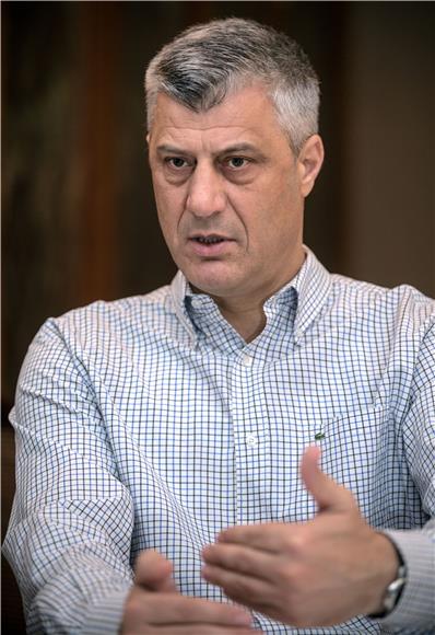 Hashim Thaci, intervju za HINA-u