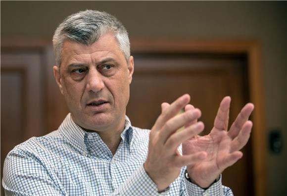 Hashim Thaci, intervju za HINA-u