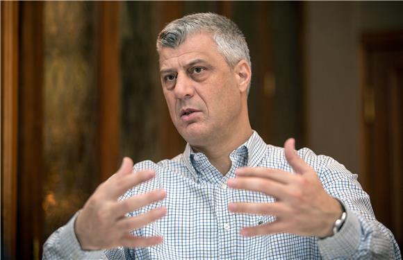 Hashim Thaci, intervju za HINA-u