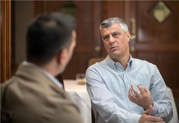 Hashim Thaci, intervju za HINA-u