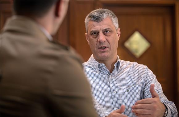 Hashim Thaci, intervju za HINA-u