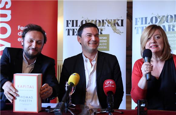  Francuski ekonomist Thomas Piketty održao konferenciju za medije