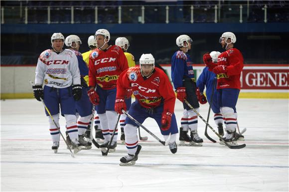 Trening hokejaške reprezentacije