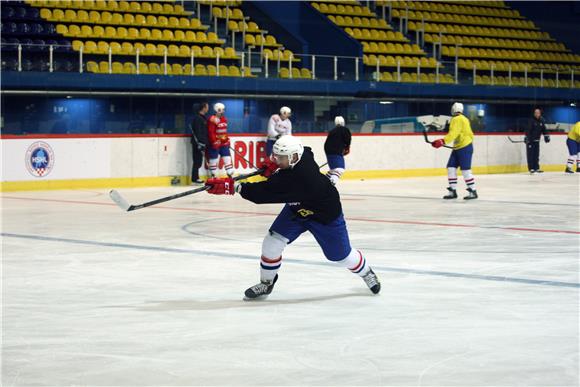 Trening hokejaške reprezentacije