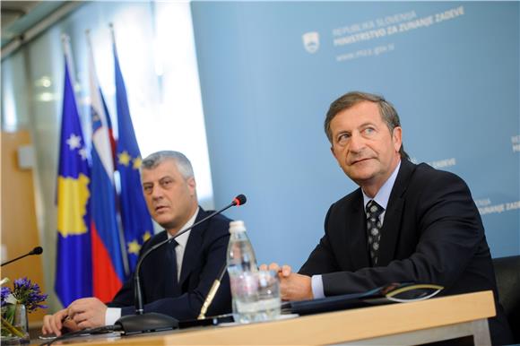 Erjavec i Thaci potpisali sporazum o gospodarskoj suradnji Slovenije i Kosova