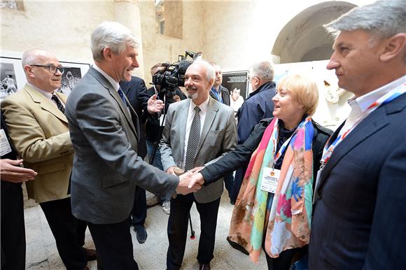 Zadrani pozdravili svjetske košarkaške legende 