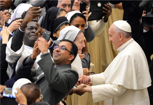 VATICAN POPE AUDIENCE