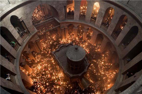 MIDEAST ISRAEL BELIEF ORTHODOX HOLY WEEK