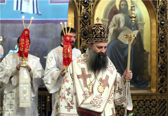 Mitropolit Porfirije predvodio svečanu liturgiju povodom pravoslavnog Uskrsa