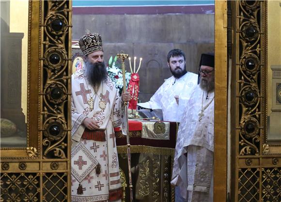 Mitropolit Porfirije predvodio svečanu liturgiju povodom pravoslavnog Uskrsa