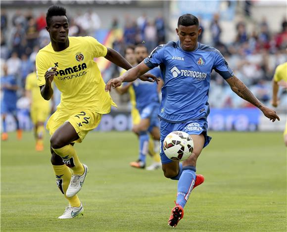 Primera: Getafe - Villarreal 1-1