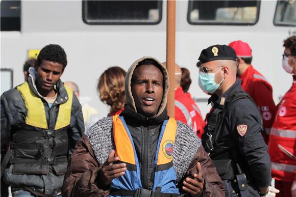 ITALY MIGRATION RESCUED MIGRANTS