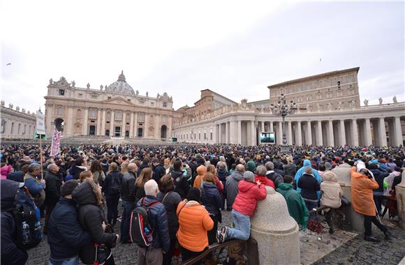 VATICAN POPE FRANCIS ANGELUS PRAYER