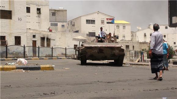 YEMEN ADEN HOUTHIS CLASHES