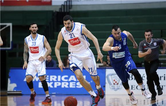 Utakmica 5. kola Lige za prvaka PH za košarkaše: Cibona - Zadar