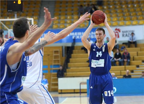 Utakmica 5. kola Lige za prvaka PH za košarkaše: Cibona - Zadar