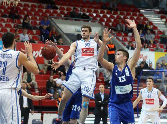 Utakmica 5. kola Lige za prvaka PH za košarkaše: Cibona - Zadar