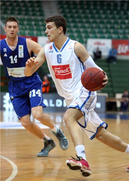 Utakmica 5. kola Lige za prvaka PH za košarkaše: Cibona - Zadar