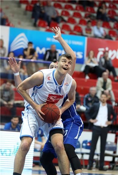 Utakmica 5. kola Lige za prvaka PH za košarkaše: Cibona - Zadar