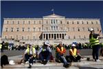 GREECE MINERS PROTEST