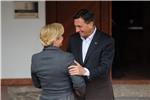 Počeo trilateralni sastanak Kitarović-Pahor-Fischer