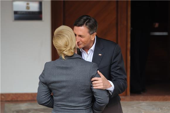 Počeo trilateralni sastanak Kitarović-Pahor-Fischer