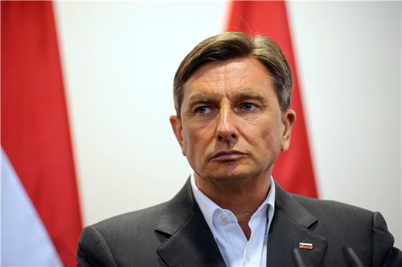 Konferencija za medije nakon trilateralnog sastanka Kitarović-Pahor-Fischer