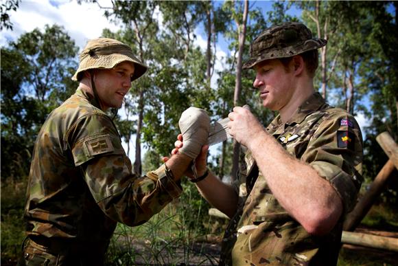 AUSTRALIA BRITAIN PRINCE HARRY 